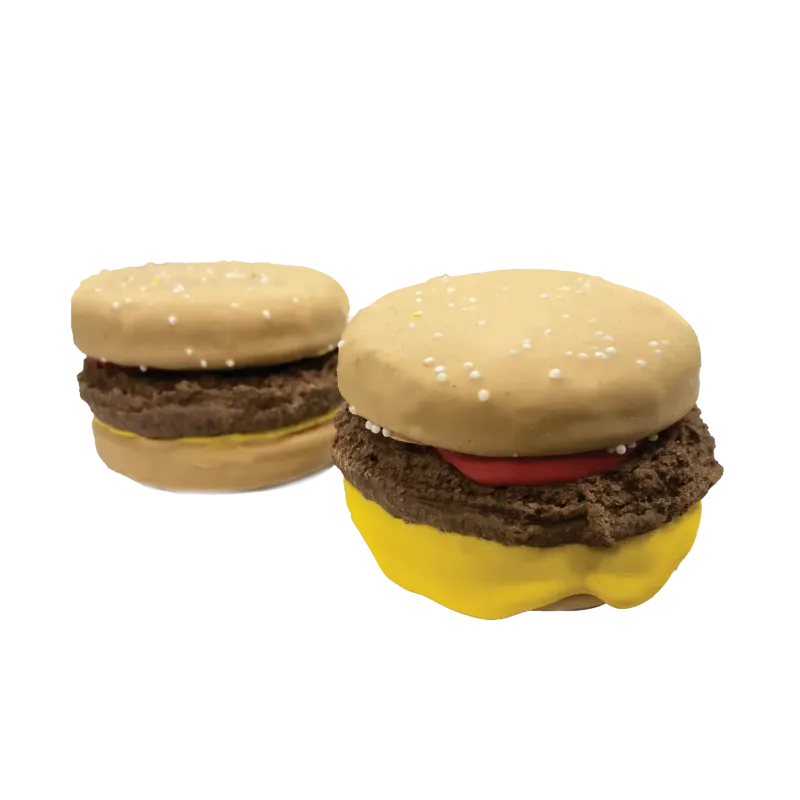 BOSCO &amp; ROXY'S - 3D Burger Slider Handmade Cookies