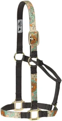 WEAVER - Original Adjustable Retro Flower Chin &amp; Throat Snap 1'' Halte