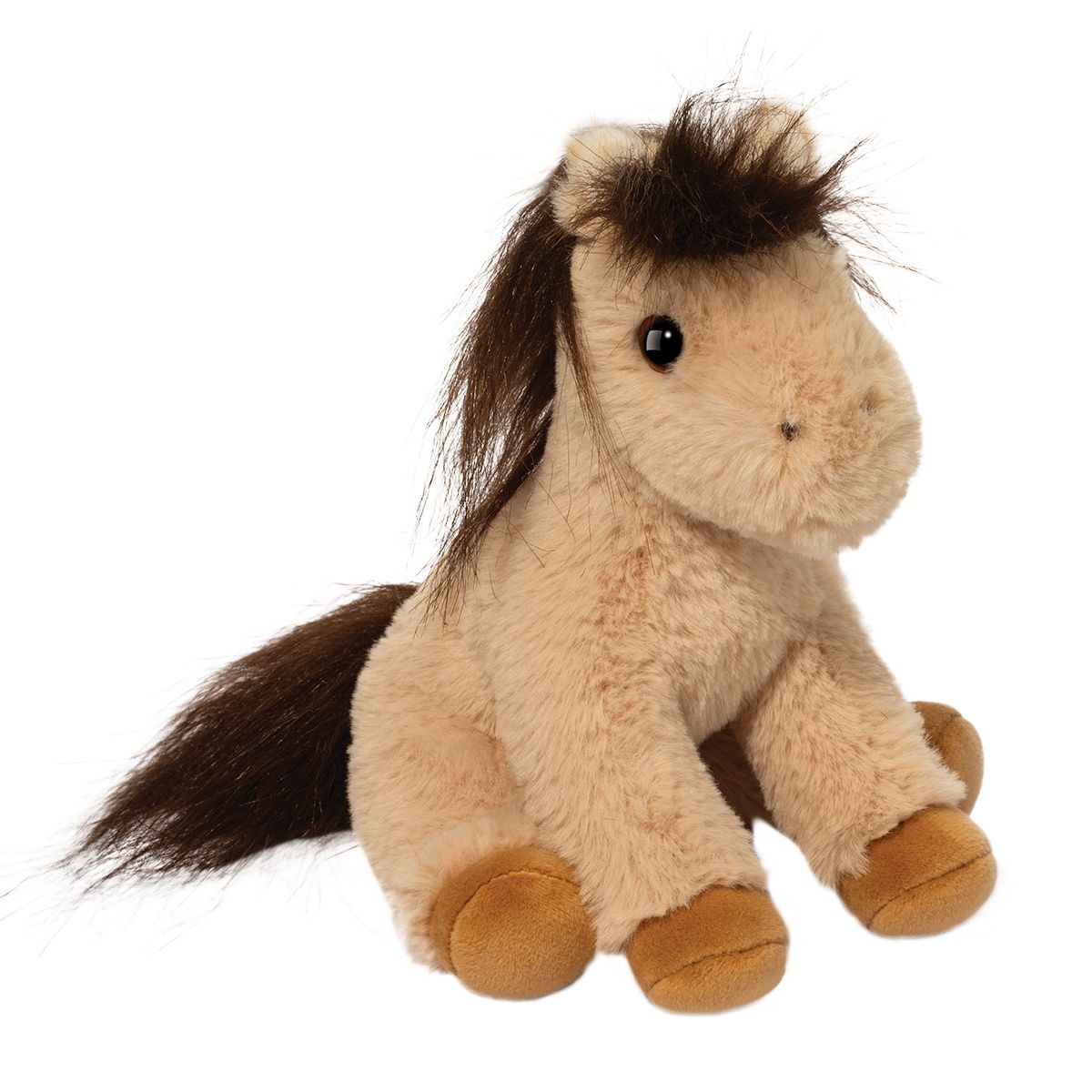 DOUGLAS - Buckie the Soft &amp; Mini Buckskin Horse Plush, Size: 7''