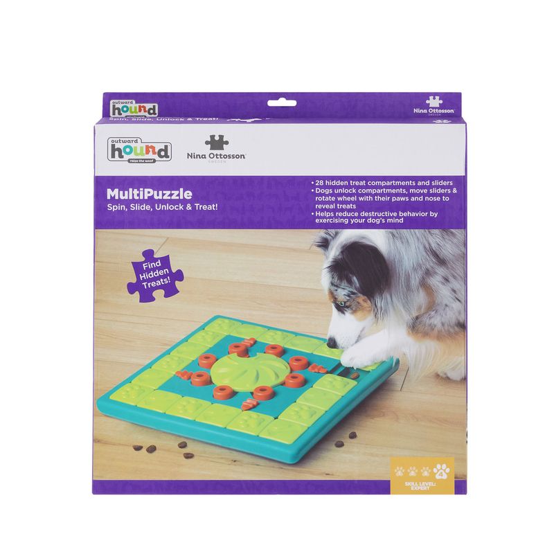 NINA OTTOSSON - MultiPuzzle Interactive Dog Treat Puzzle Toy