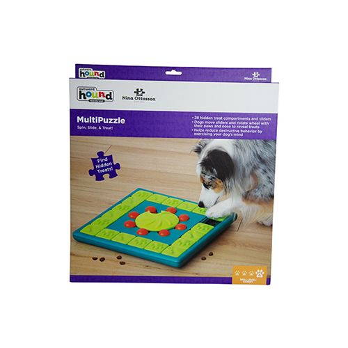 NINA OTTOSSON - MultiPuzzle Interactive Dog Treat Puzzle Toy, Type: Niveau 4