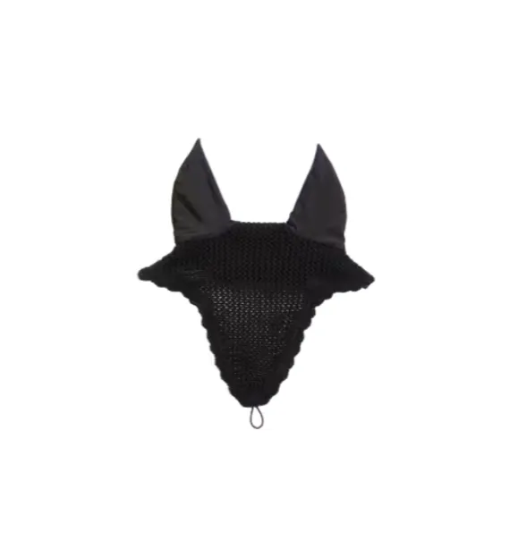 KENTUCKY HORSEWEAR - Long Fly Veil, Size: Full, Color: Noir