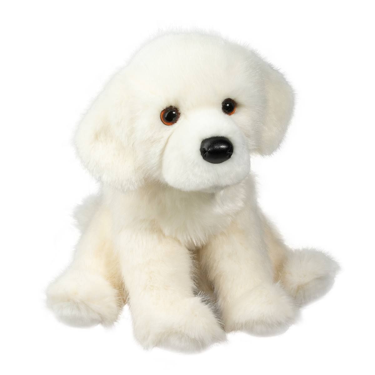 DOUGLAS - Everest the White Retriever Dog Plush, Size: 12''