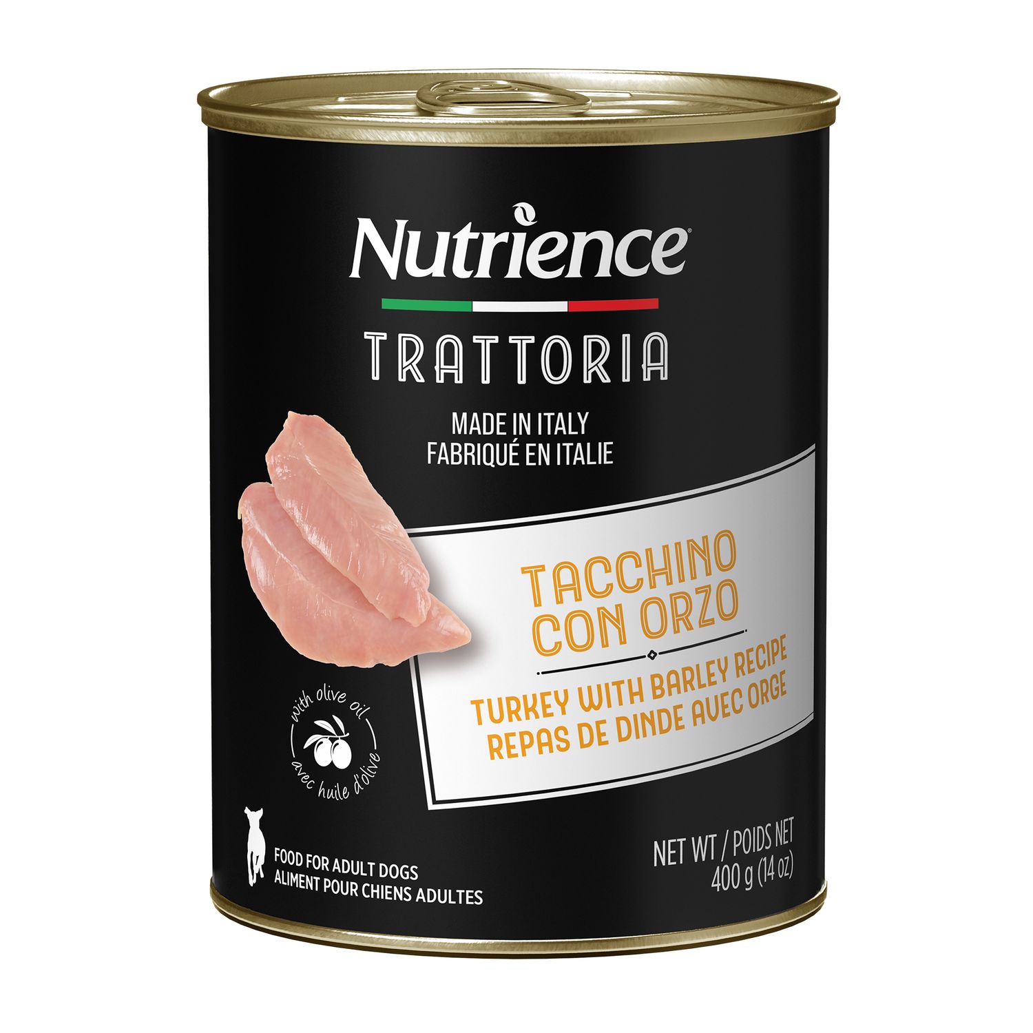 NUTRIENCE - Trattoria Tacchino Con Orzo, Size: 400g