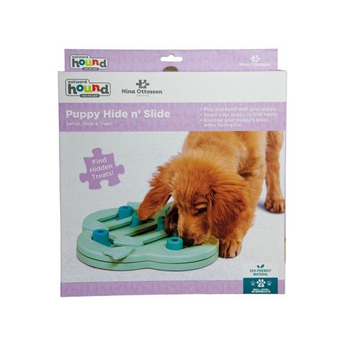 NINA OTTOSSON - Puppy Hide N' Slide Interactive Treat Puzzle Dog Toy, Type: Niveau 2