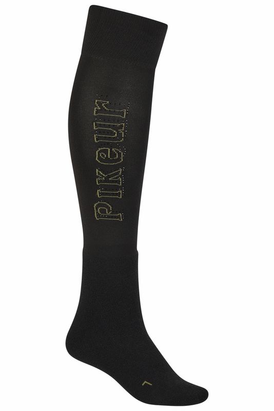 PIKEUR - Knee Socks Wool Sport Black