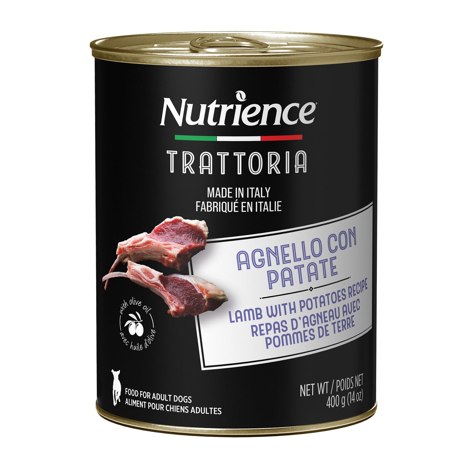 NUTRIENCE - Trattoria Agnello Con Patate, Size: 400g