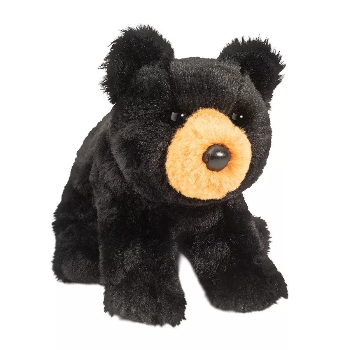 DOUGLAS - Mini Cubbie the Soft Black Bear Plush, Size: 6''
