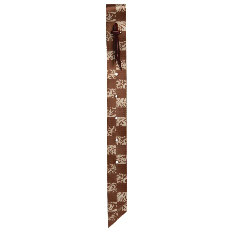 WEAVER - Patterned Tie Strap Checkerboard w/Holes, Type: Poly Off Billet 39''