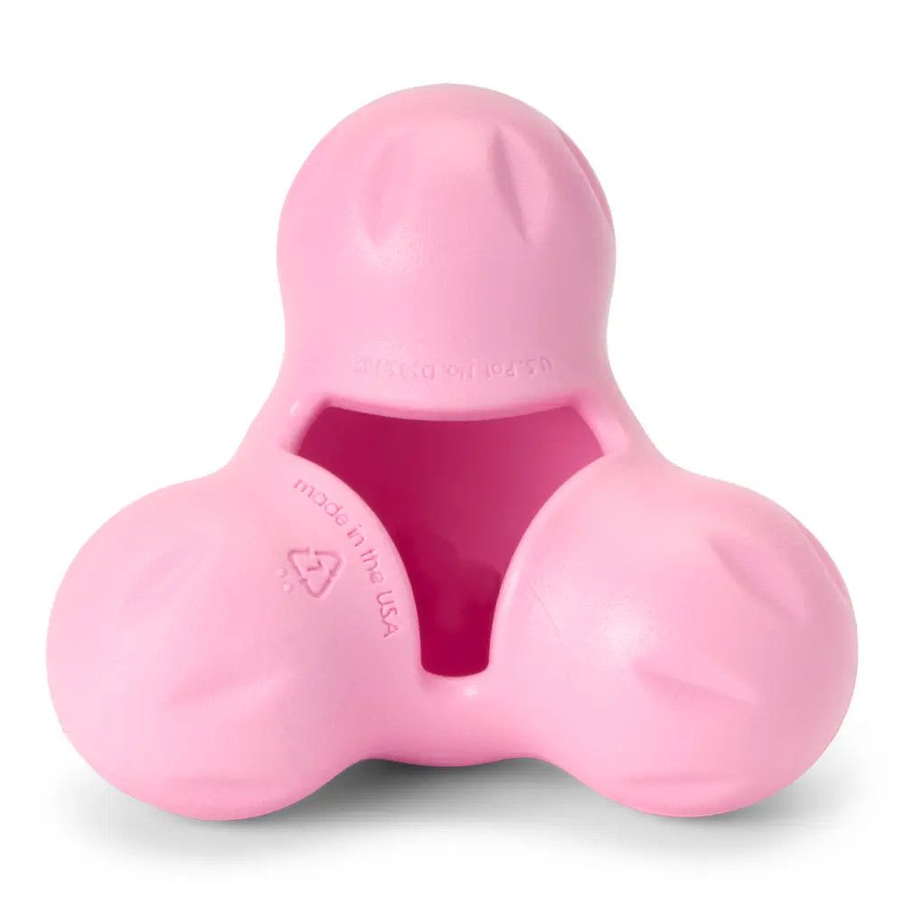 WEST PAW - Zogoflex Tux Treat Toy Bubblegum Edition, Size: Small 4''