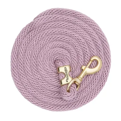 WEAVER - Poly Lead Violet Rope with Brass Snap