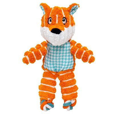 KONG - Floppy Knots Orange Fox, Size: XSmall
