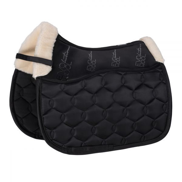ESKADRON - Glossy Evo Wool Saddle Pad, Color: Noir
