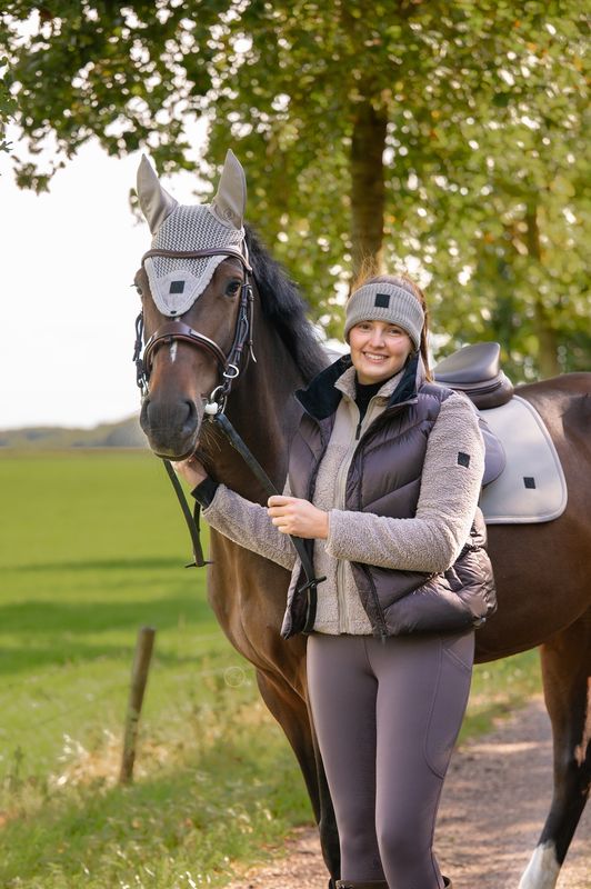 BR EQUESTRIAN - Ear Bonnet Joel Moon Rock