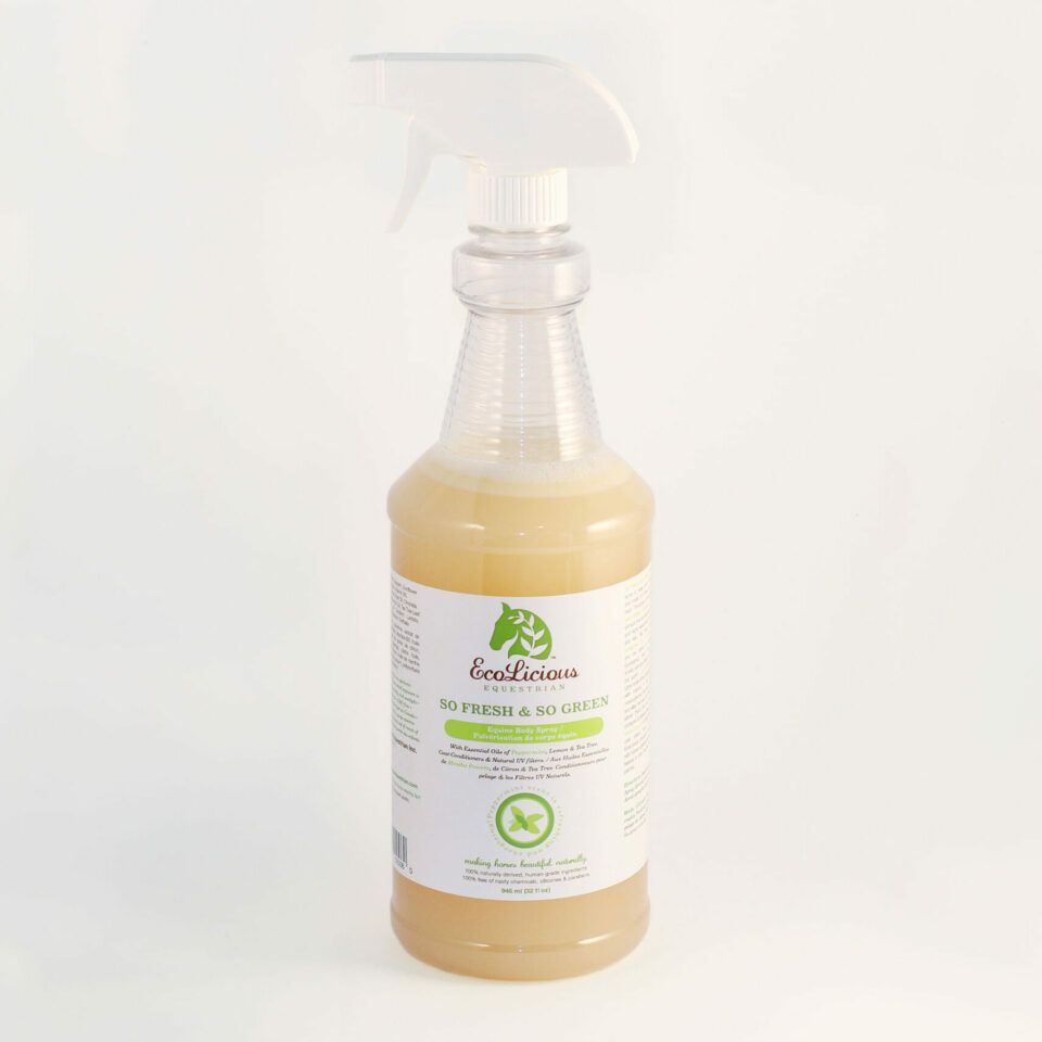 ECOLICIOUS - So Fresh &amp; So Green Equine Body Spray, Format: 946ml