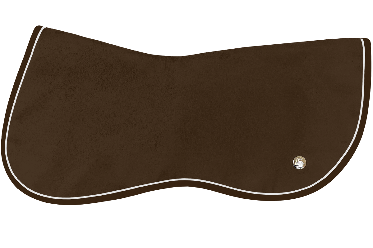 OGILVY EQUESTRIAN - Half Pad Gummy Jumper Chocolate/White/Chocolate