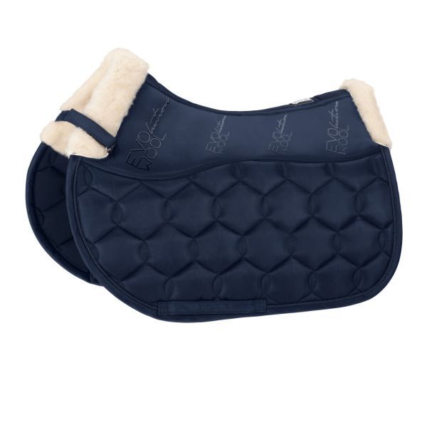 ESKADRON - Glossy Evo Wool Saddle Pad, Color: Navy