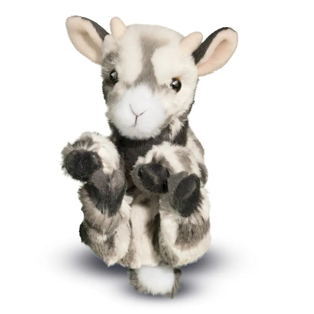 DOUGLAS - Lil' Baby Goat, Colour: Gris &amp; Blanc