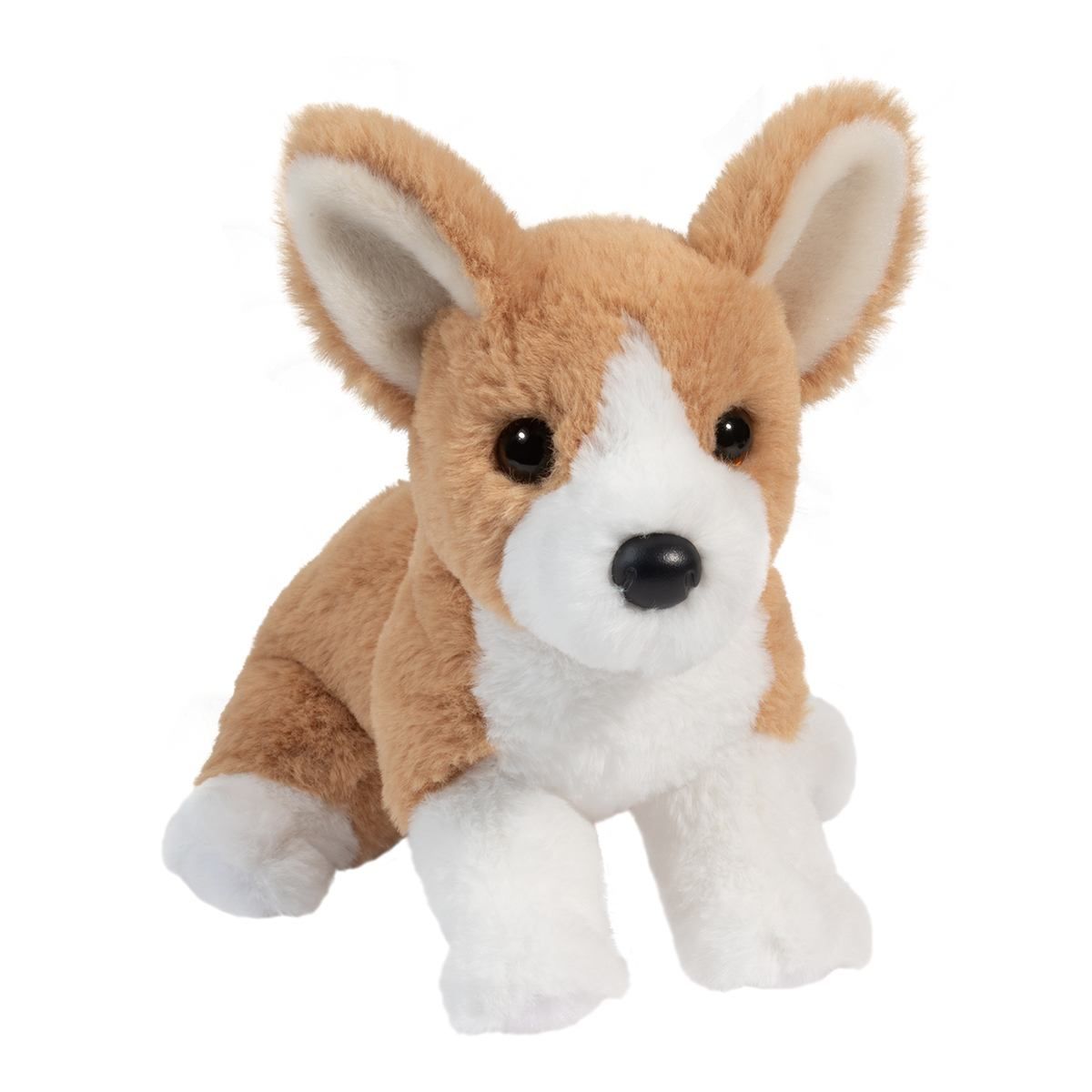 DOUGLAS - Cheekie the Soft Corgi Dog Plush, Colour: Tan &amp; White