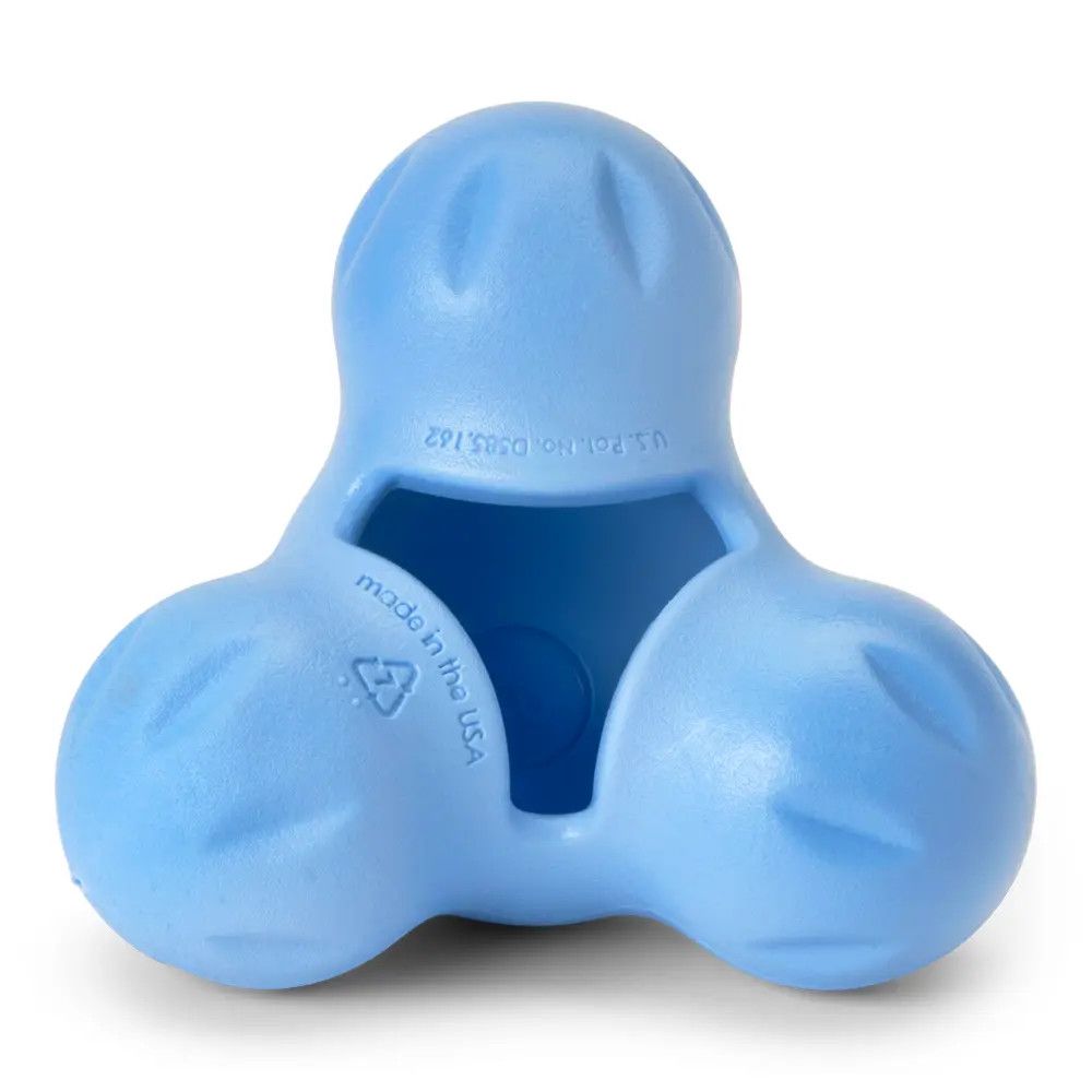 WEST PAW - Zogoflex Tux Treat Toy Periwinkle Edition, Size: Small 4''