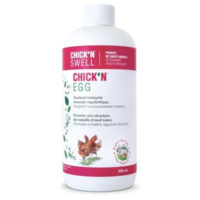 CHICK'N SWELL - Chickâ€™N Egg Nutritional Supplement in Poultry, Format: 500ml