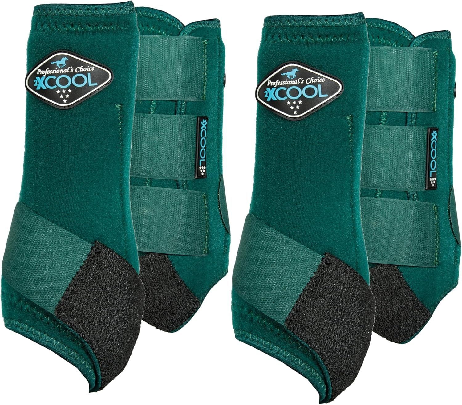 PROFESSIONAL'S CHOICE - Sports Medecine 2XCOOL Emerald 4Pack Boots, Size: Medium