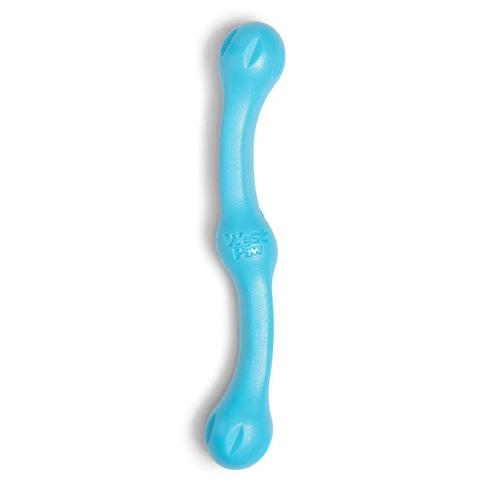 WEST PAW - Floatable Tugger Zwig, Colour: Aqua Blue, Grandeur: Large 13.75''