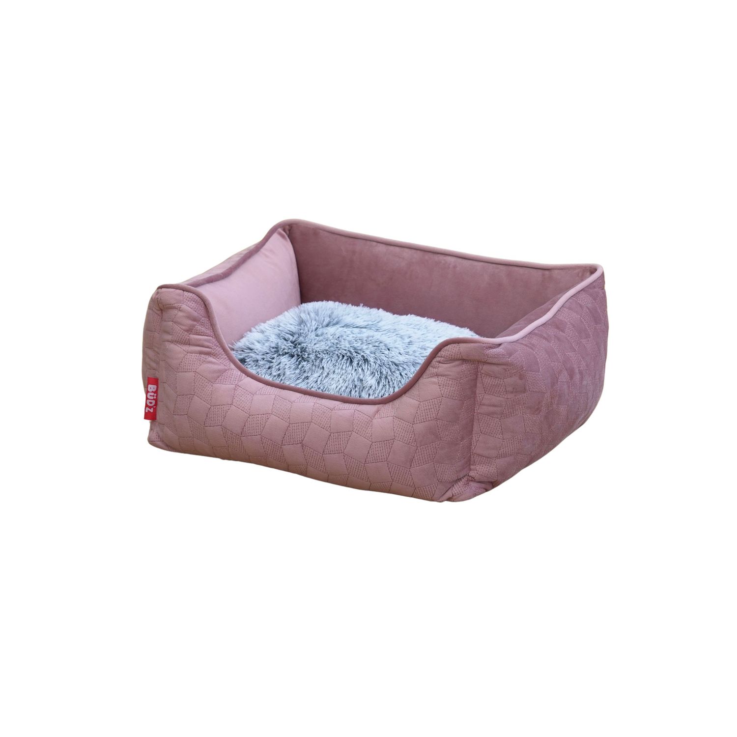 BUD'Z - Cosmos Mauve Pink Cuddler Bed, Size: Small (50 x 40 x 18cm)