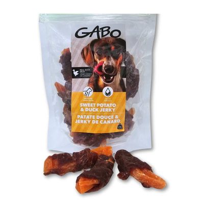 GABO - Sweet Potato &amp; Duck Jerky Dog Treats