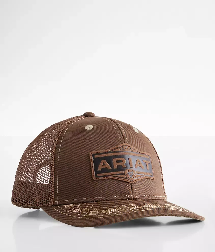 ARIAT - Vintage Trucker Hat, Colour: Brun