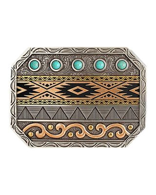 ARIAT - Rectangle Southwest Belt Buckle