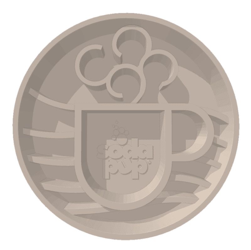 SODAPUP - Java EBowl Deep Slow Feeder Dog Bowl, Size: 8''