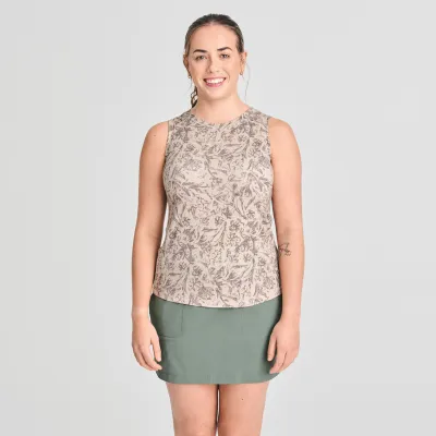 CHLOROPHYLLE - Littoral Bamboo Tank Top Parchement Canna