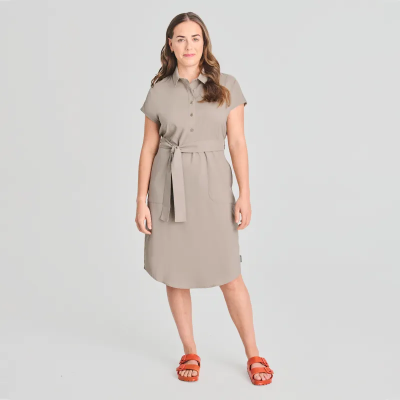 CHLOROPHYLLE - Gaspé Shirt Dress Khaki