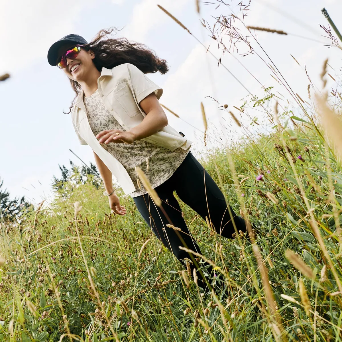 CHLOROPHYLLE - Via Legging with Pockets Black