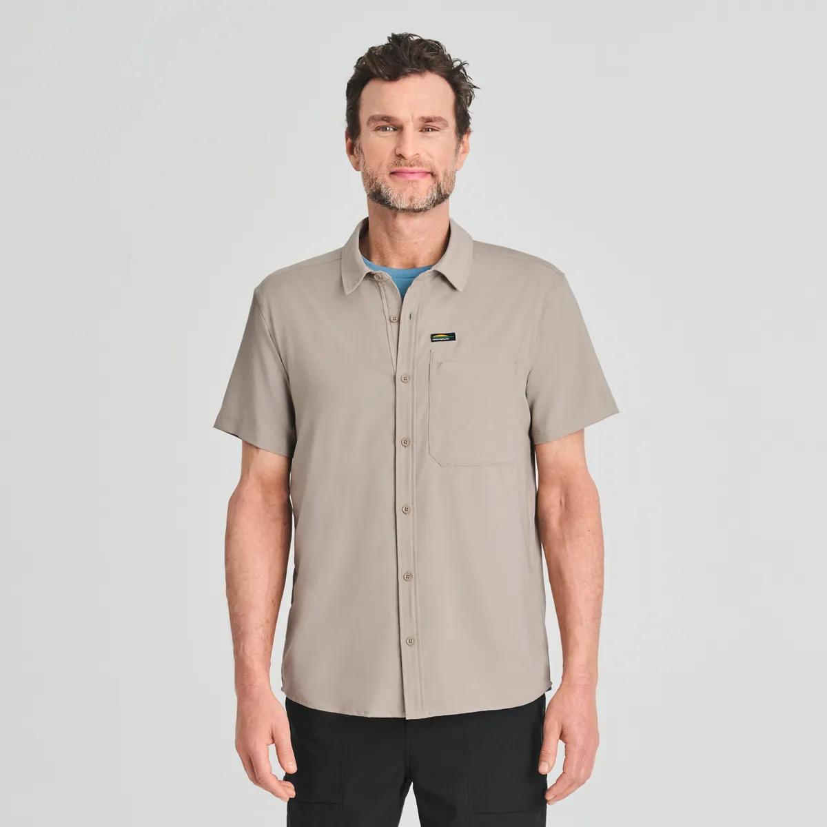 CHLOROPHYLLE - Gaspé - Light Breathbale Shirt Khaki