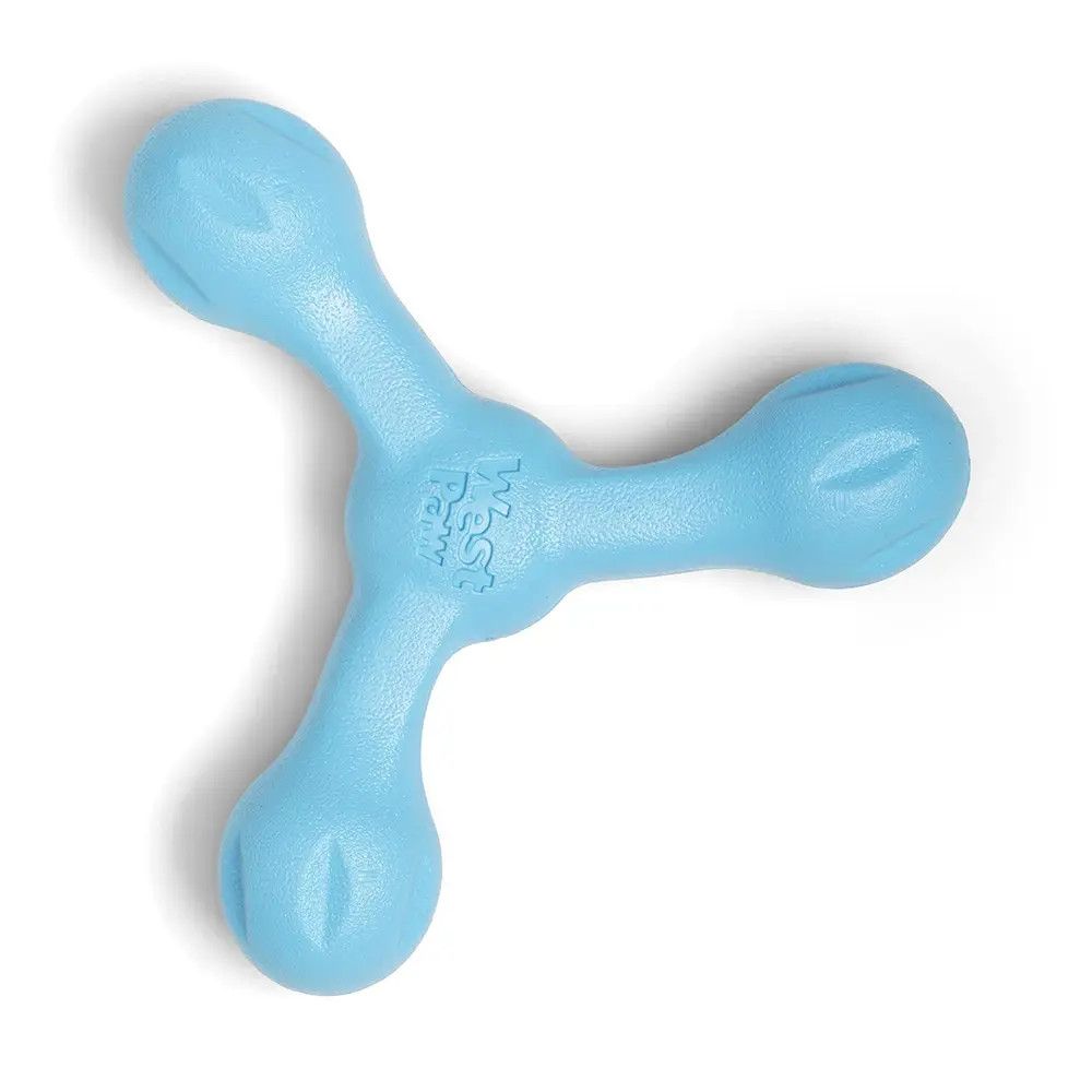 WEST PAW - Skamp Fetch 8.5'' Dog Toy, Colour: Aqua Blue