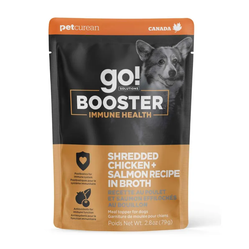 PETCUREAN - GO! Immune Health Shredded Chicken &amp; Salmon Booster