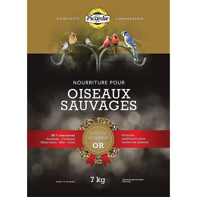 PICARDIE - Gold Medal Formula Wild Bird Seeds, Weight: 7kg