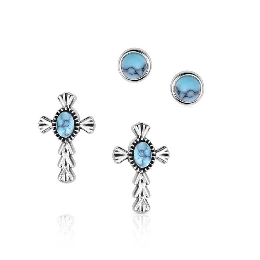 MONTANA SILVERSMITHS - Unbroken Faith Earring Set