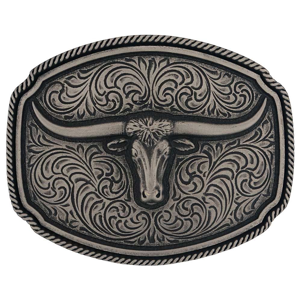 MONTANA SILVERSMITHS - Longhorn Soul Attitude Buckle