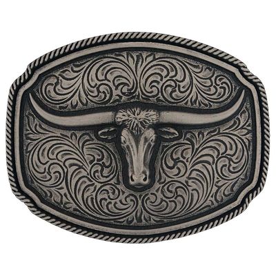 MONTANA SILVERSMITHS - Longhorn Soul Attitude Buckle