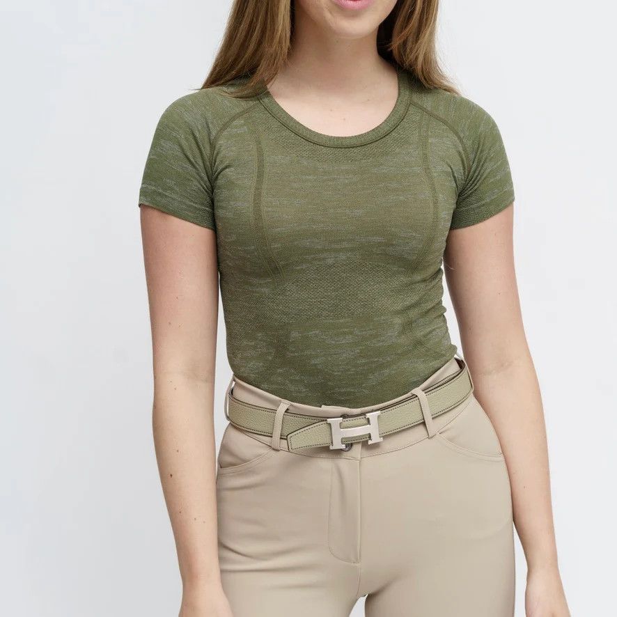 TKEQ - Kennedy Seamless Short Sleeve Wallstreet Camo, Size: Small/Medium