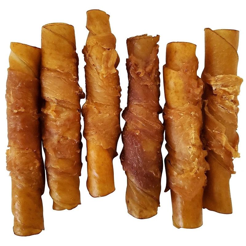 ROLLOVER - Chicken Wrapped Porkhide Twists, Sold as: Per Unit (Individually)
