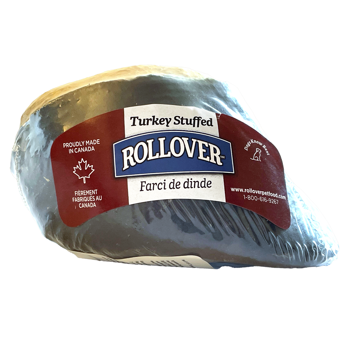 ROLLOVER - Turkey Stuffed Beef Hooves, Sold Per Unit: Individually