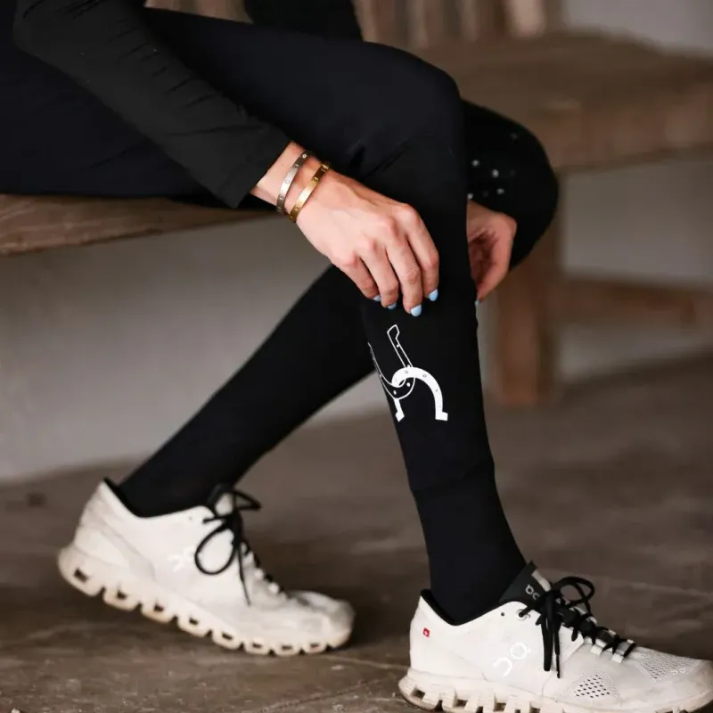 TKEQ - Equestrian High Socks Black