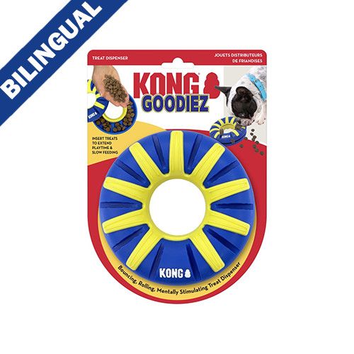 KONG - Goodiez Treat Dispenser Ring, Size: 6'' x 6''