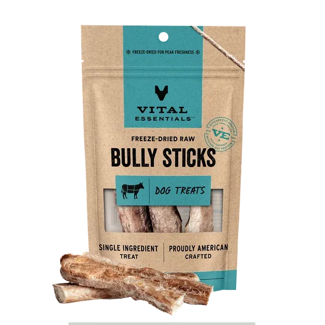 VITA ESSENTIALS - Raw Bar Freeze-Dried Raw Protein Bully Sticks