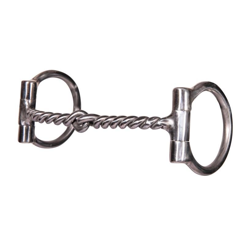 PROFESSIONAL'S CHOICE - Twisted Wire Pony D-Ring, Size: 4-1/2''