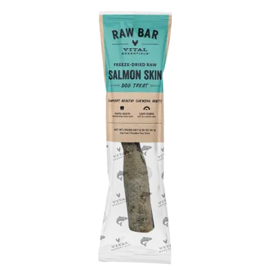 VITAL ESSENTIALS - Freeze-Dried Salmon Skins Dog Chews